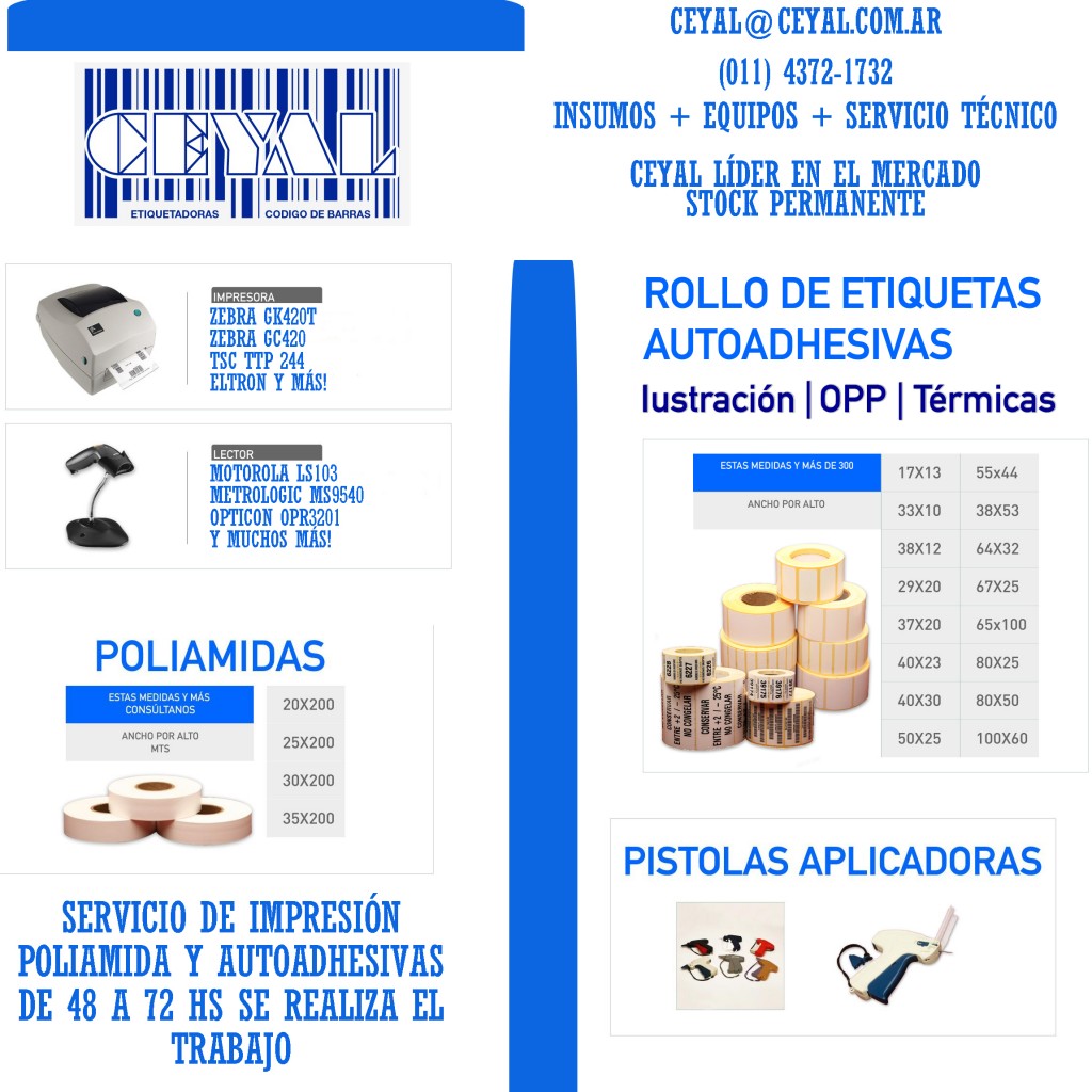 Etiquetas Termosensibles Para Medicamentos Etiquetadora Ceyal