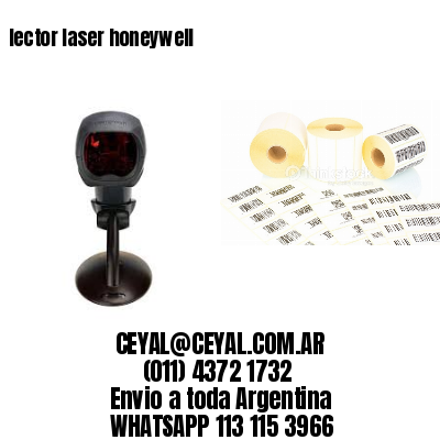 lector laser honeywell