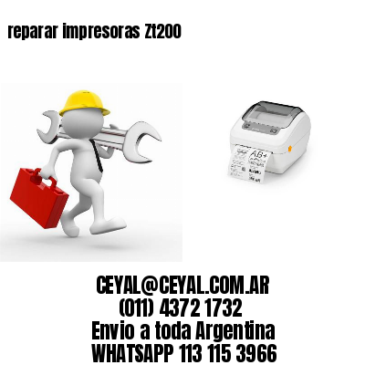 reparar impresoras Zt200