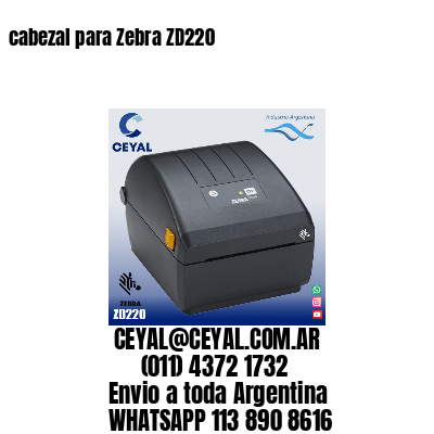 cabezal para Zebra ZD220