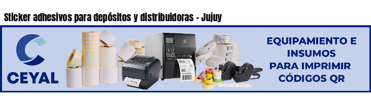 Sticker adhesivos para depósitos y distribuidoras - Jujuy