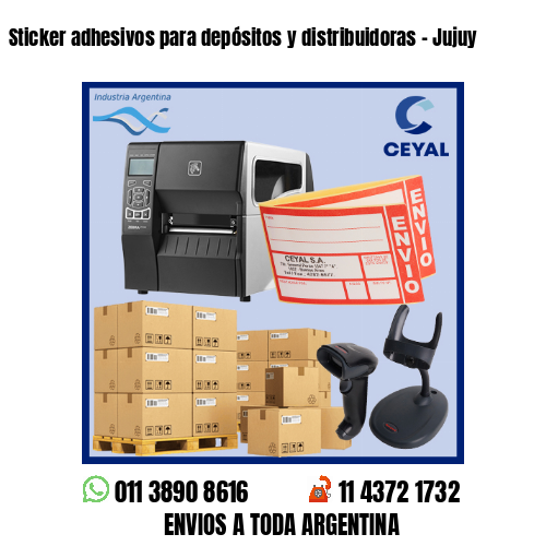 Sticker adhesivos para depósitos y distribuidoras - Jujuy