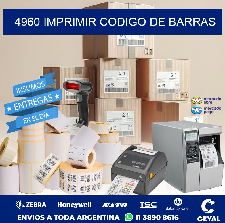 4960 IMPRIMIR CODIGO DE BARRAS