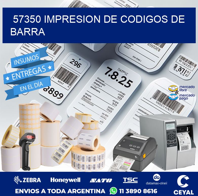 57350 IMPRESION DE CODIGOS DE BARRA