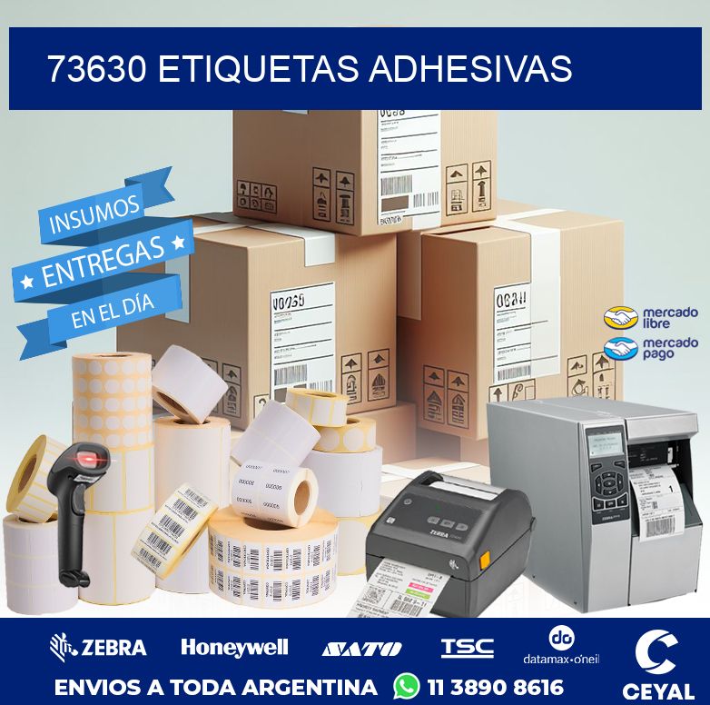 73630 ETIQUETAS ADHESIVAS