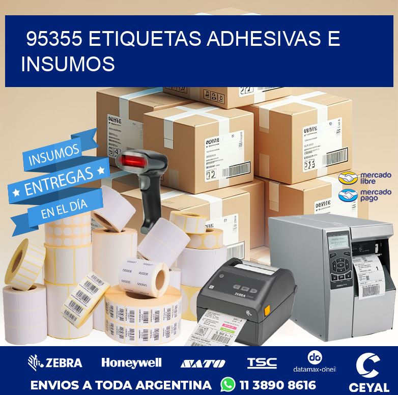 95355 ETIQUETAS ADHESIVAS E INSUMOS