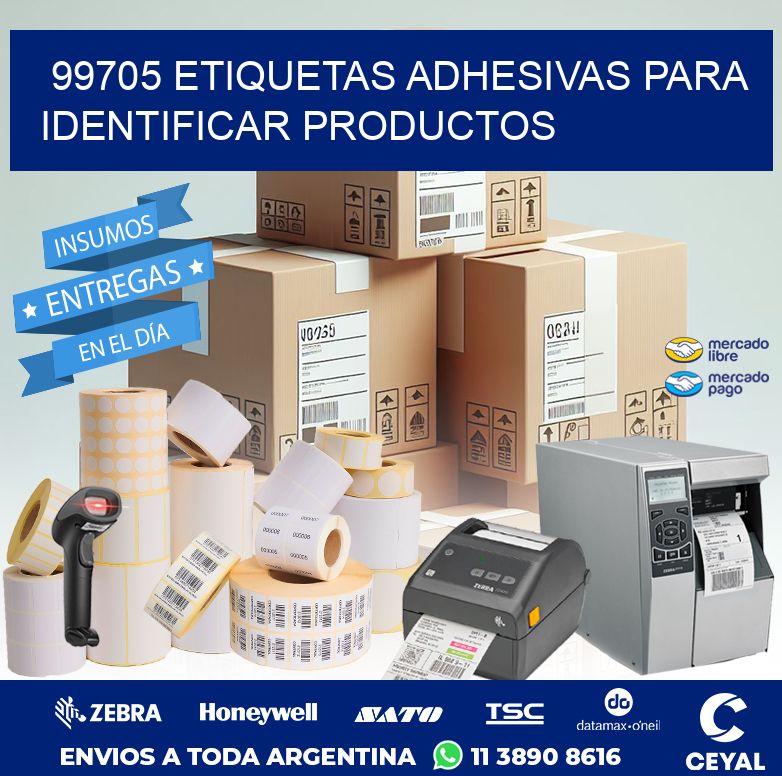 99705 ETIQUETAS ADHESIVAS PARA IDENTIFICAR PRODUCTOS