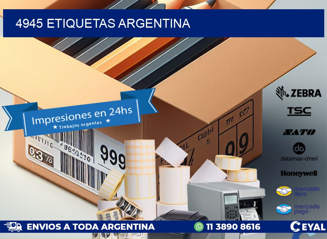 4945 ETIQUETAS ARGENTINA