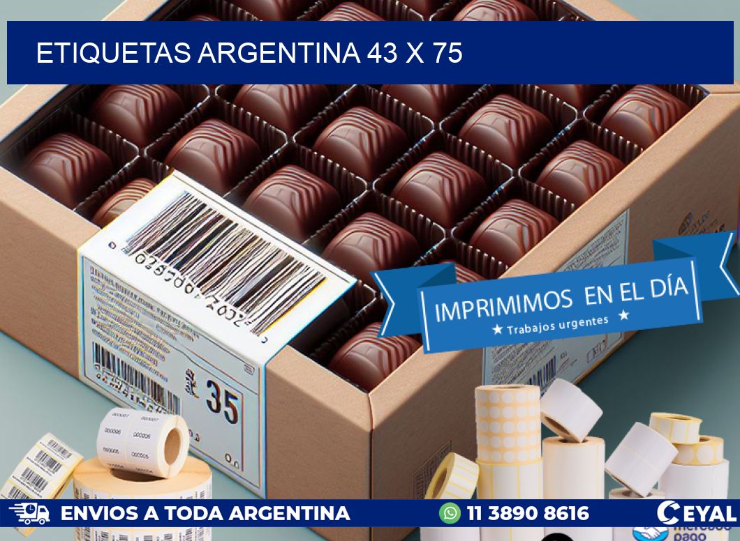 etiquetas argentina 43 x 75