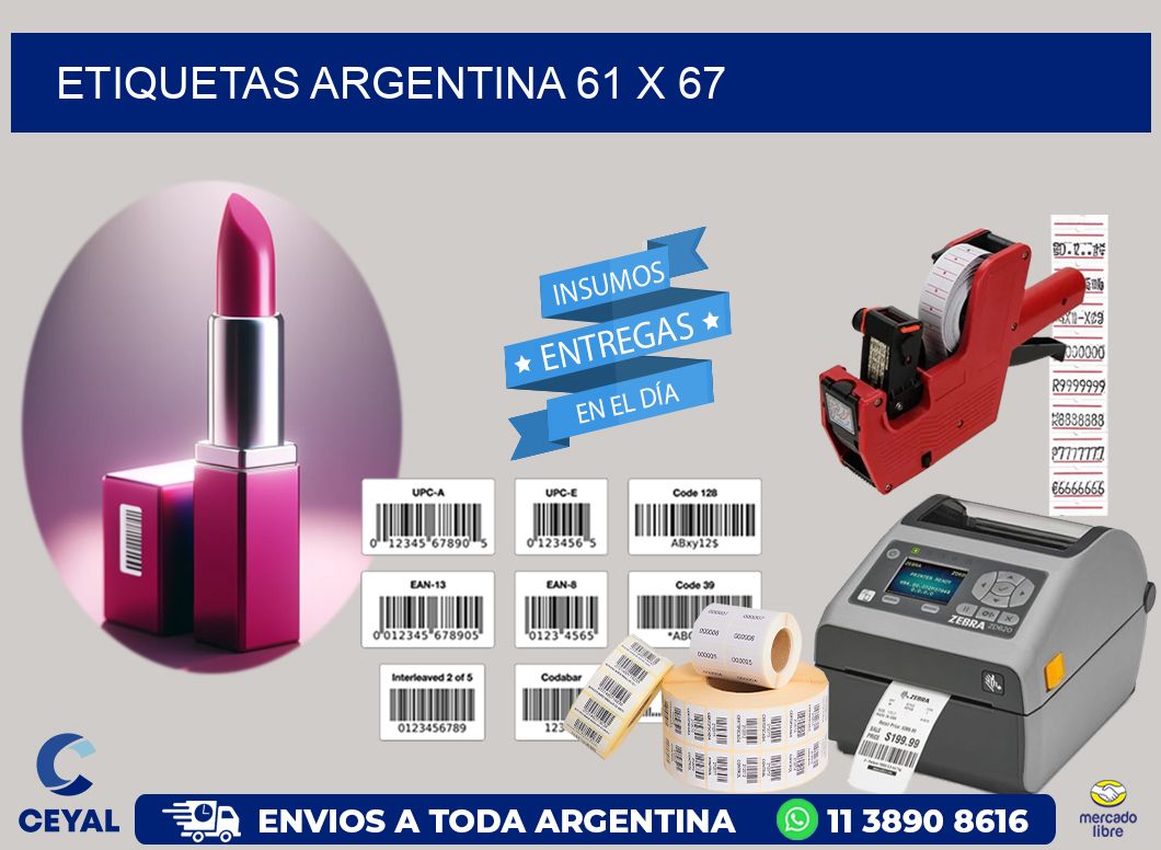 etiquetas argentina 61 x 67