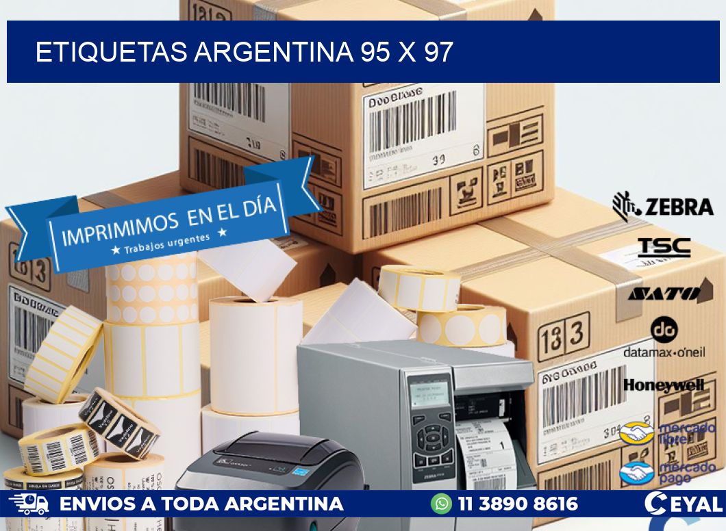 etiquetas argentina 95 x 97